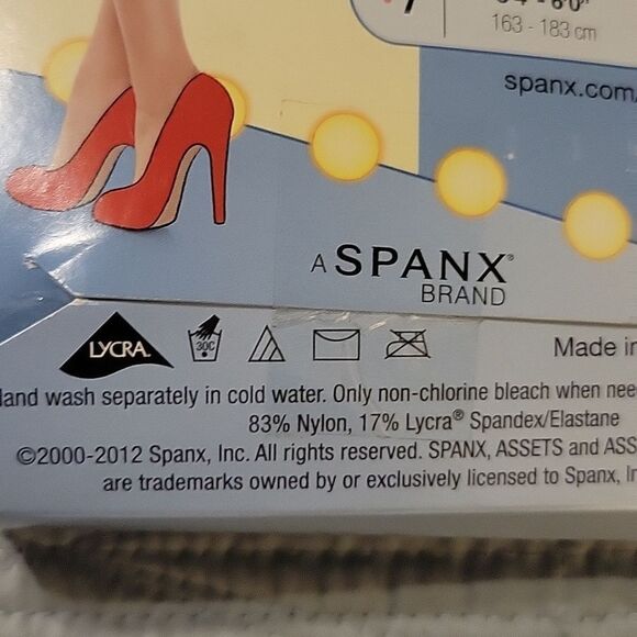 NEW 1X SPANX HI WAIST MID THIGH SHAPER SHAPEWEAR SHORTS FLATTENS TUMMY TAN NWT - Picture 6 of 7